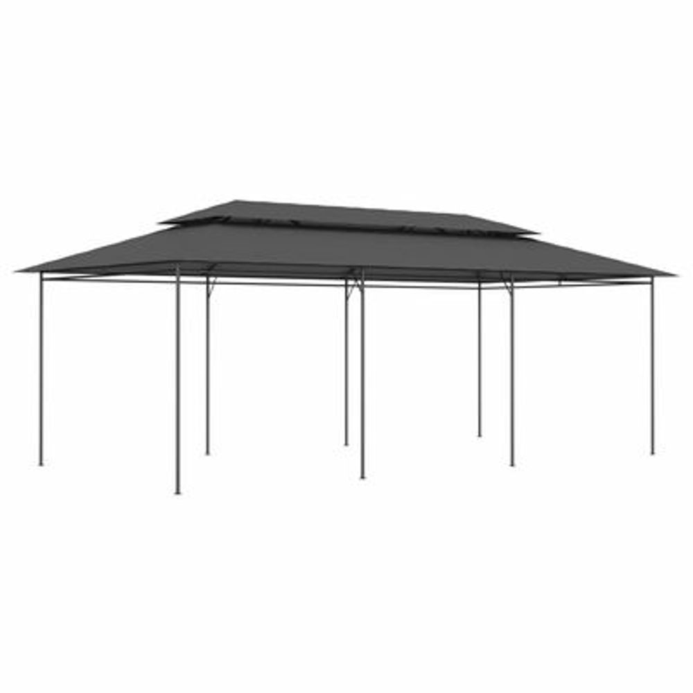  Paviljong 600x298x270 cm antrasitt