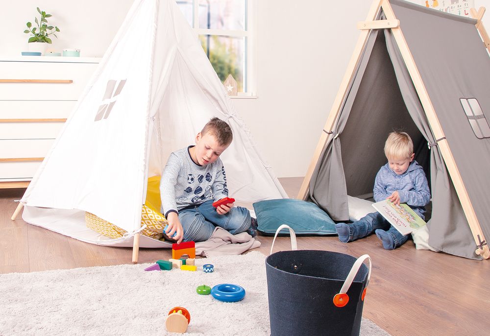 Leketelt Noah grå