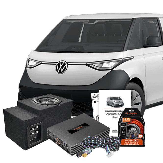 Hovedbilde Lydpakke for Volkswagen ID.BUZZ Cargo 3 seter – DSP & ...