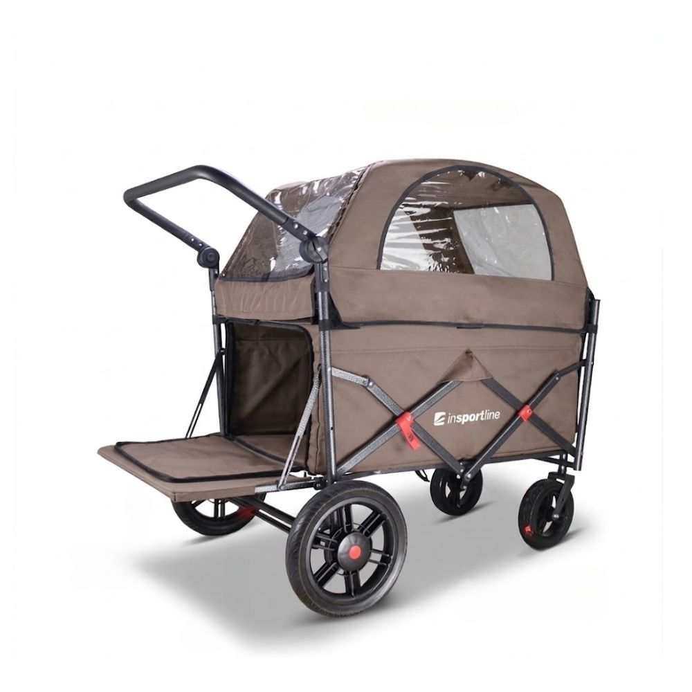 Sammenleggbar transportvogn for hund 120 kg – inSPORTline StrayPaws