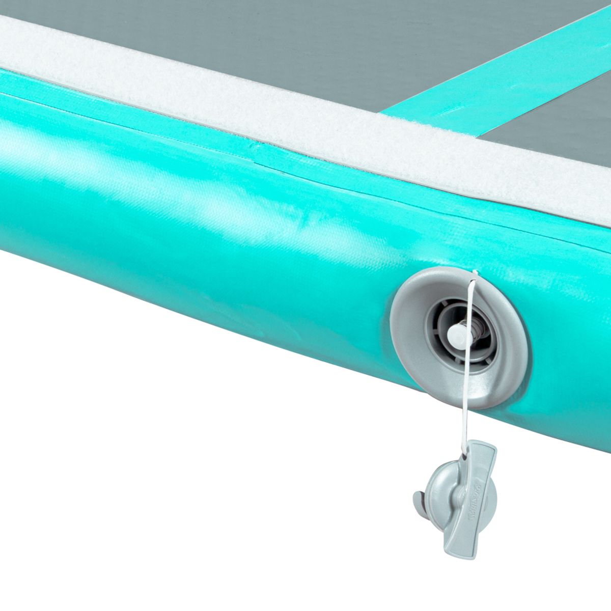 inSPORTline Airstunt Airtrack 400 x 100 x 10 cm – Lang og slitesterk treningsmatte for sport og lek