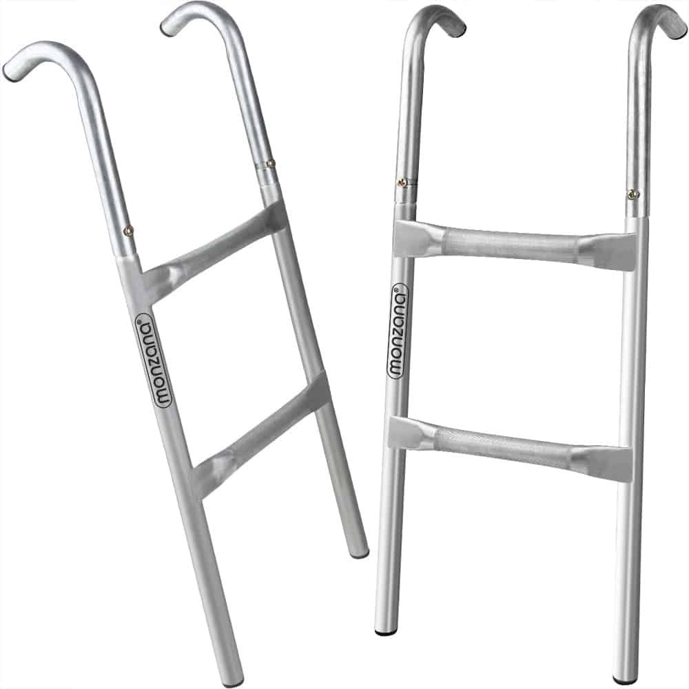 Trampolinestige 76 cm / 2 metalltrinn
