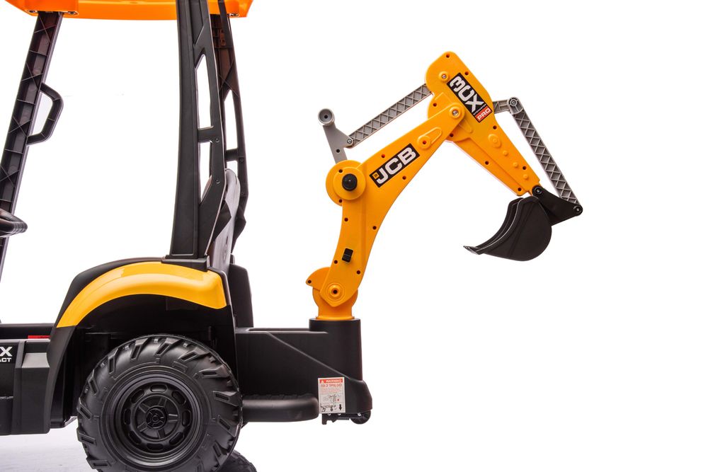 JCB 4-i-1 Traktor for barn 12V med fjernkontroll