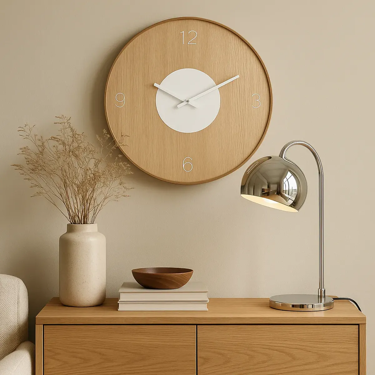 Basic Klokke til vegg 