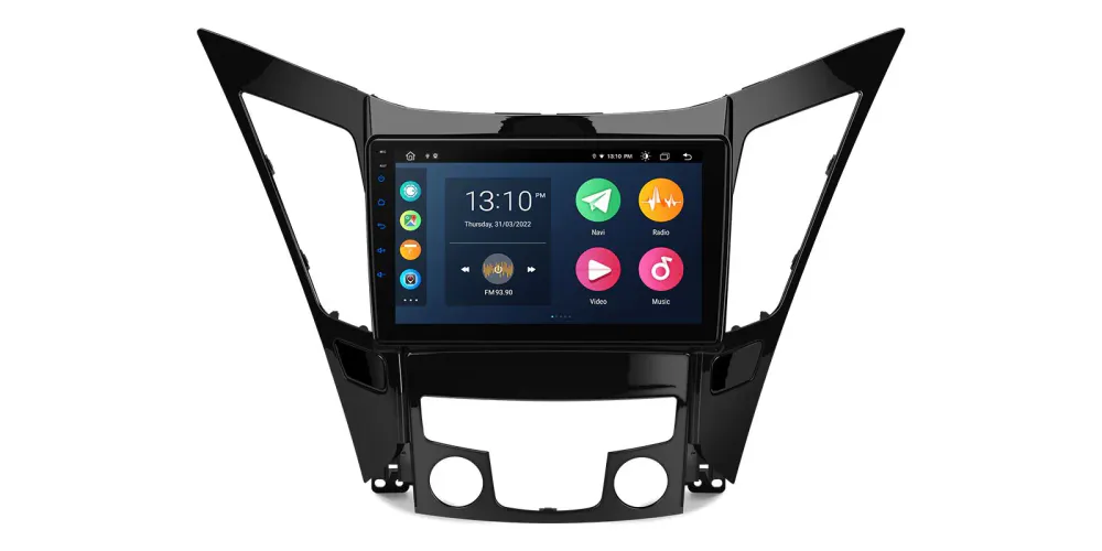 Hyundai Sonata DAB+ bilstereo Android 12 CarAutoPlay 9