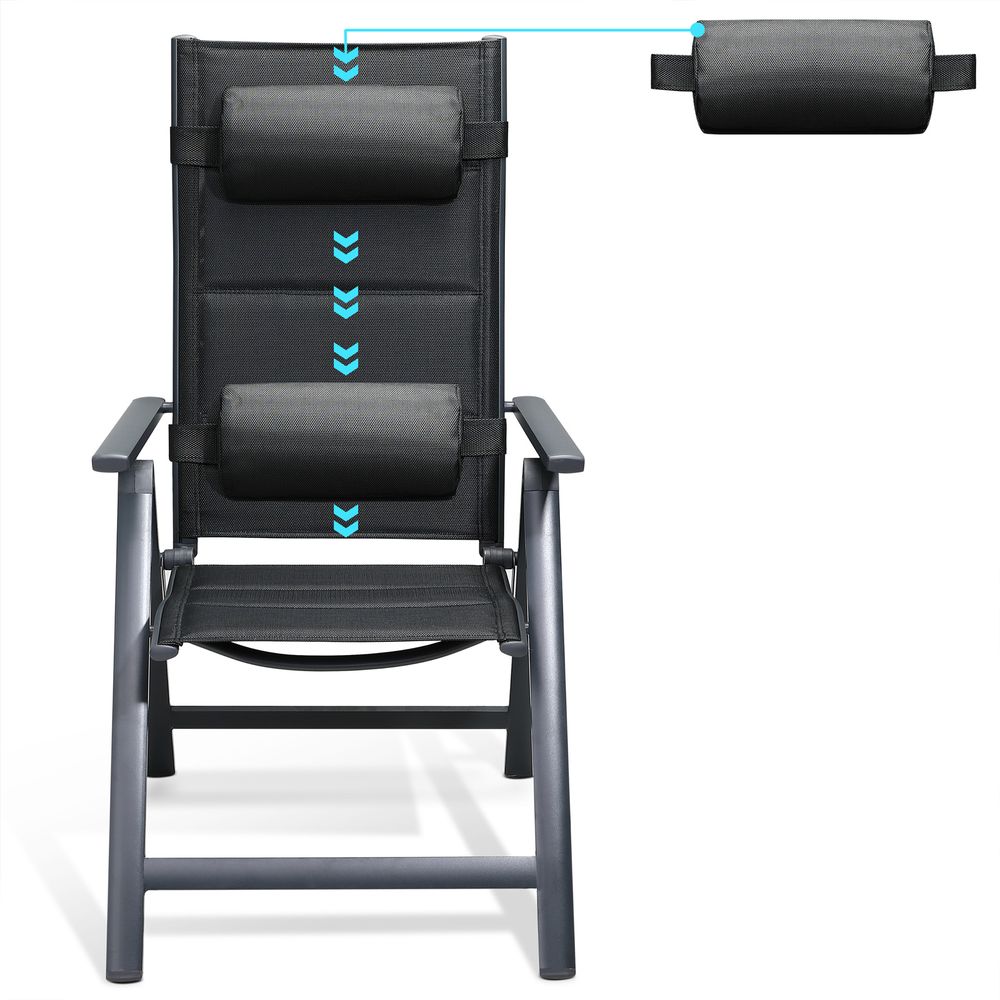 Hagemøbelsett Bern Premium - 7 Deler Aluminium