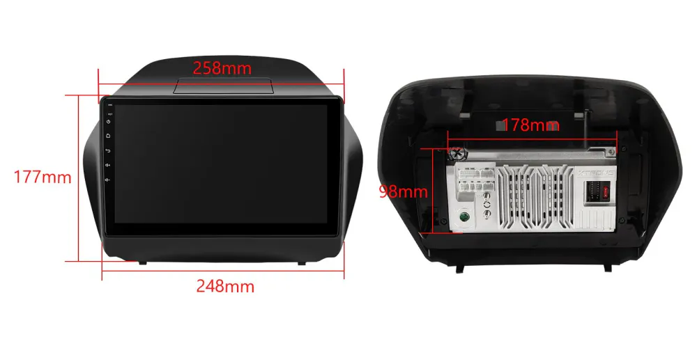 Hyundai IX35 bilstereo Android 10.1