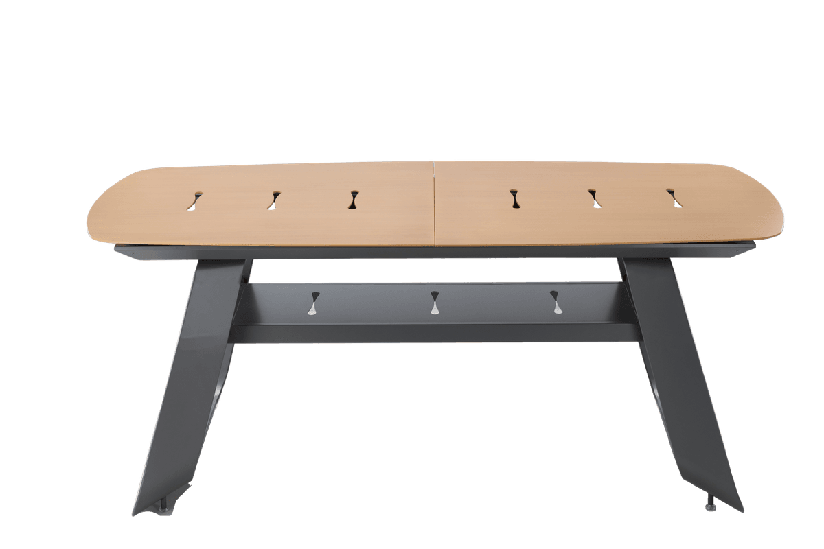 Hagemøbelsett THOMPSON - uttrekkbart bord aluminium