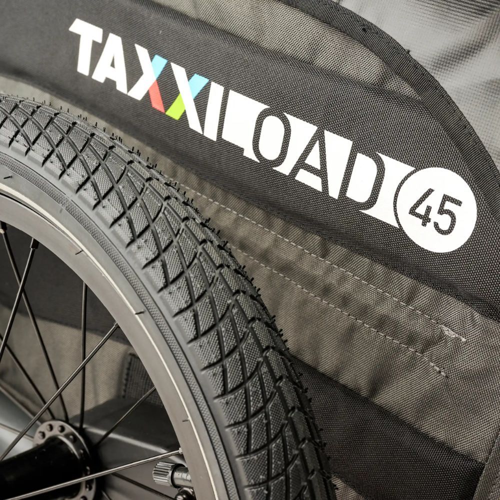 Sykkeltilhenger TaXXi med lastekapasitet opptil 45 kg