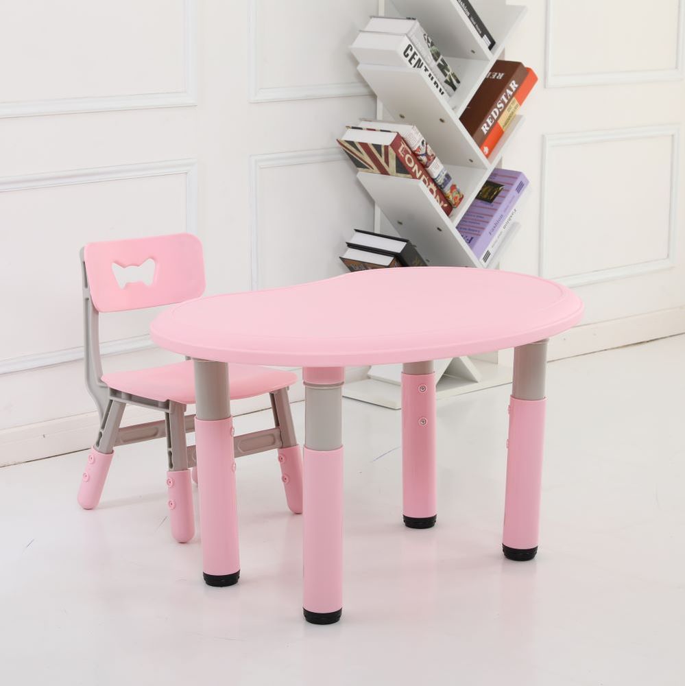 Ergonomisk Barnebord og Stol - fargevalg