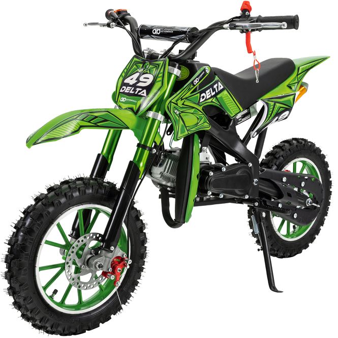 Hovedbilde Mini Crossbike Delta 49 cc 2-takt - Grønn