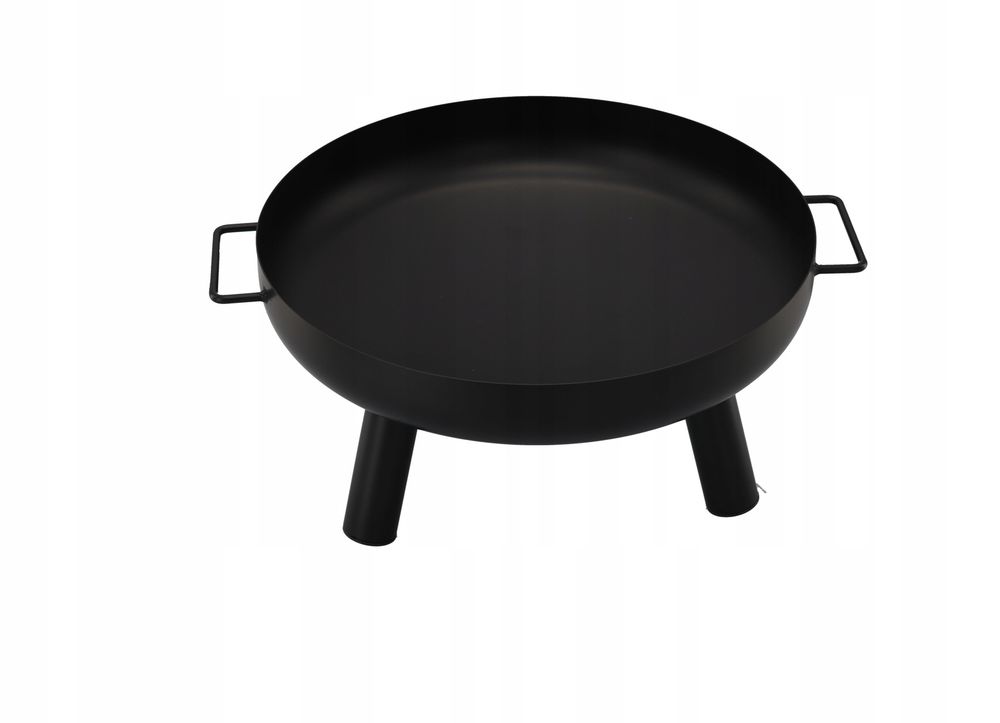 Bålpanne med justerbar grillrist på stativ