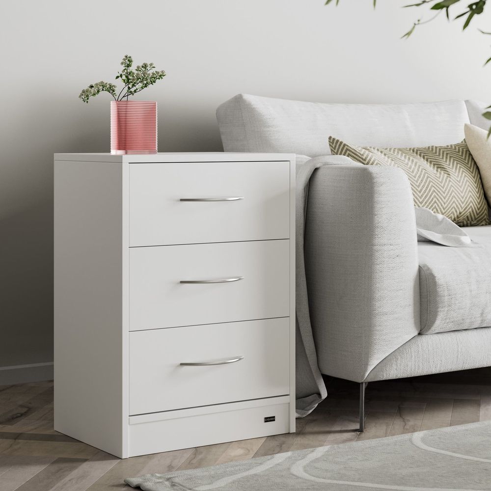 CASARIA Nattbord Eloise 2 stk - hvit