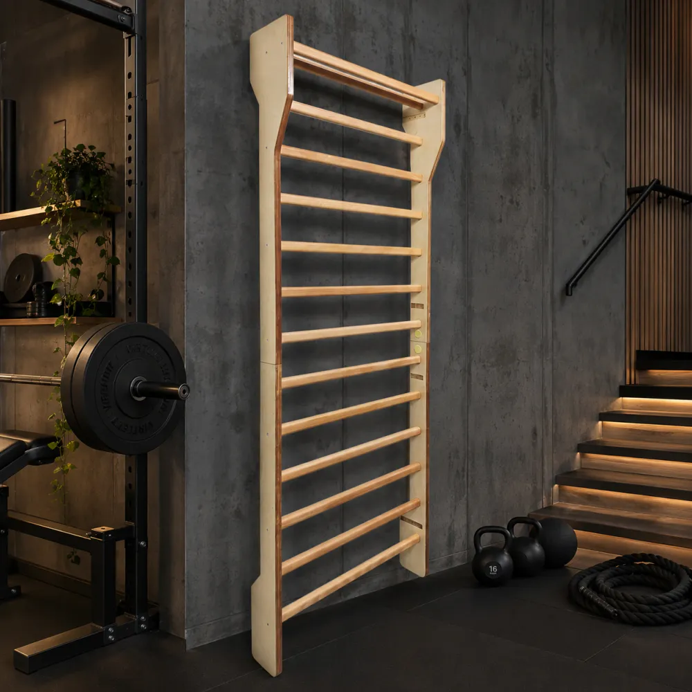 Ribbevegg Shapemar i bøk - 240 × 90 cm