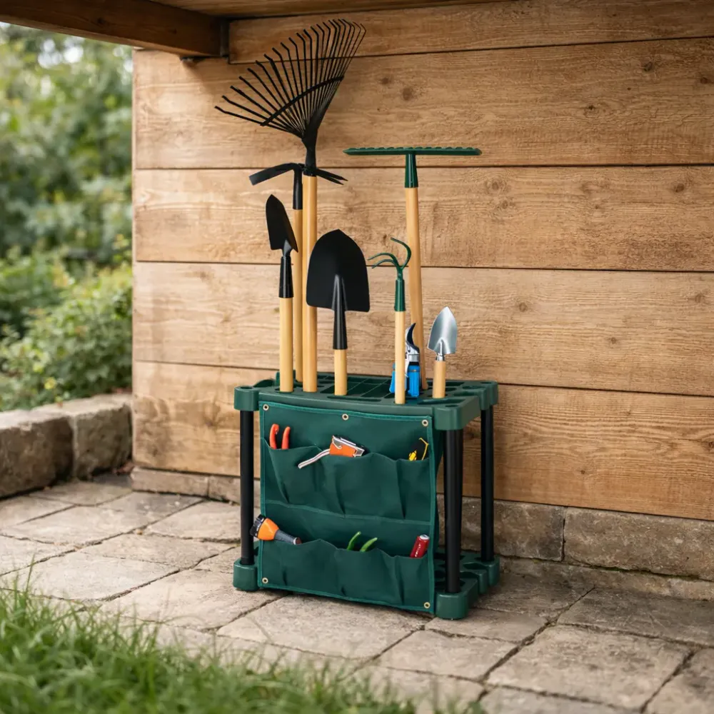 Hageredskapsstativ Garden Tool Rack – praktisk organisering