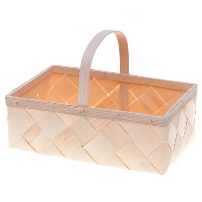 Hovedbilde Soppkurv i tre 33x21cm