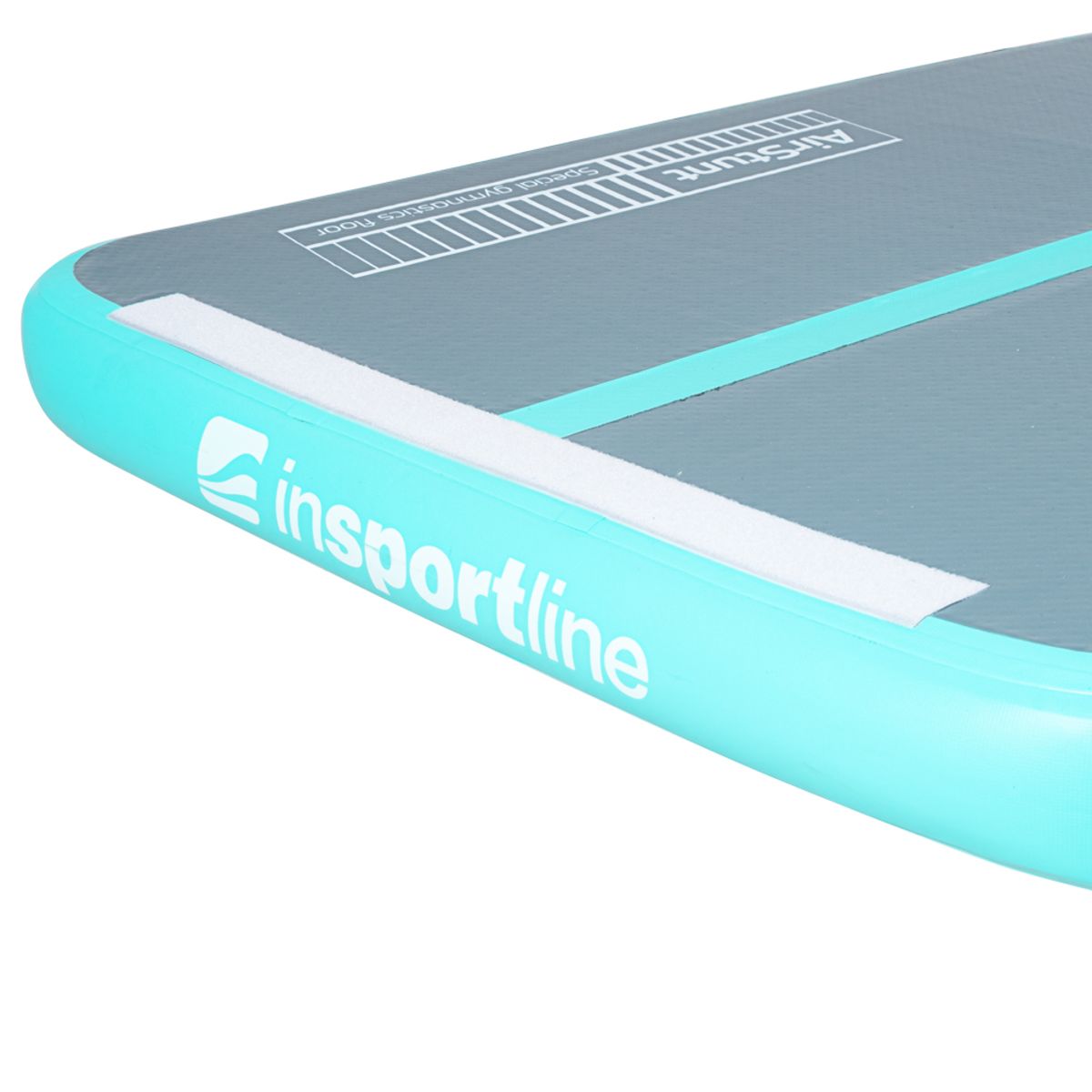 inSPORTline Airstunt Airtrack 300 x 100 x 10 cm – Allsidig treningsmatte for innendørs, utendørs og vann