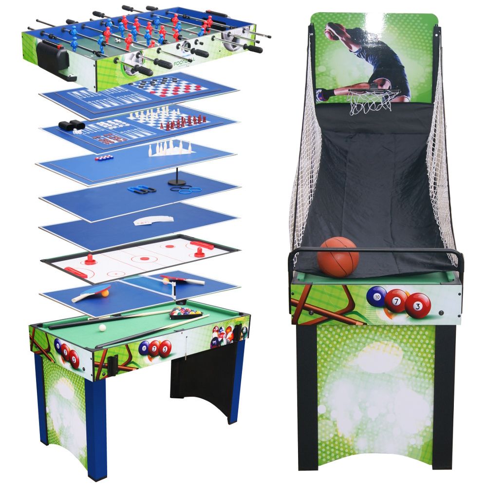 Supertable 13-i-1 spillbord