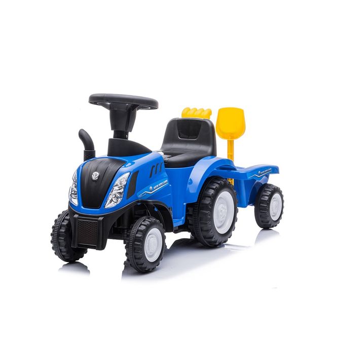 Hovedbilde New Holland traktor med henger gåbil