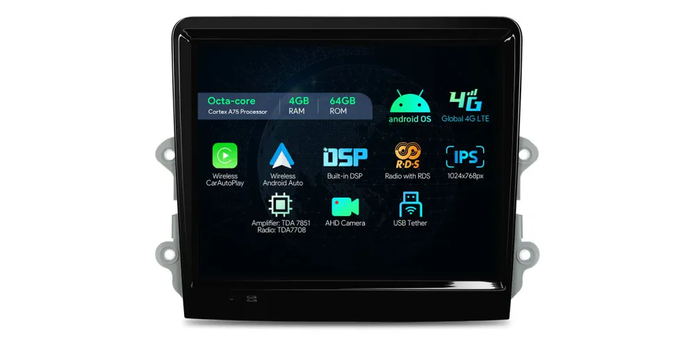 Porsche Android 14 Bilstereo | 911 | Boxer | Cayman | 4GB+64GB