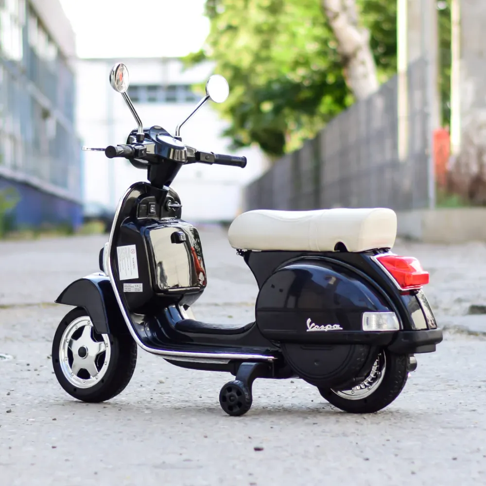 Vespa scooter for barn 3-9 år - 70W 12V