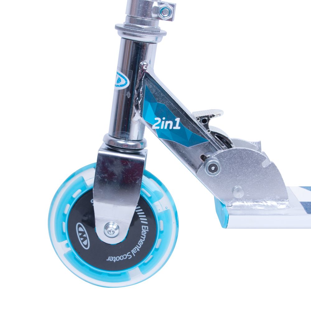 2 i 1 Sparkesykkel og snø scooter WORKER Snow Spider PRO