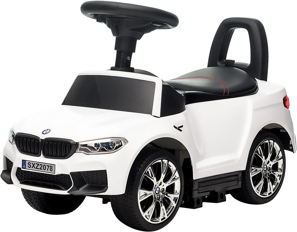 BMW M5 Elektrisk , lisensiert gå-gyngebil fra 1 år