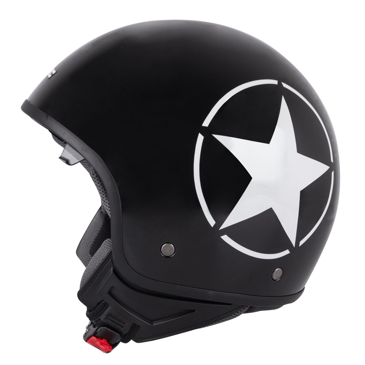 Scooterhjelm W-TEC FS-710S Revolt Black