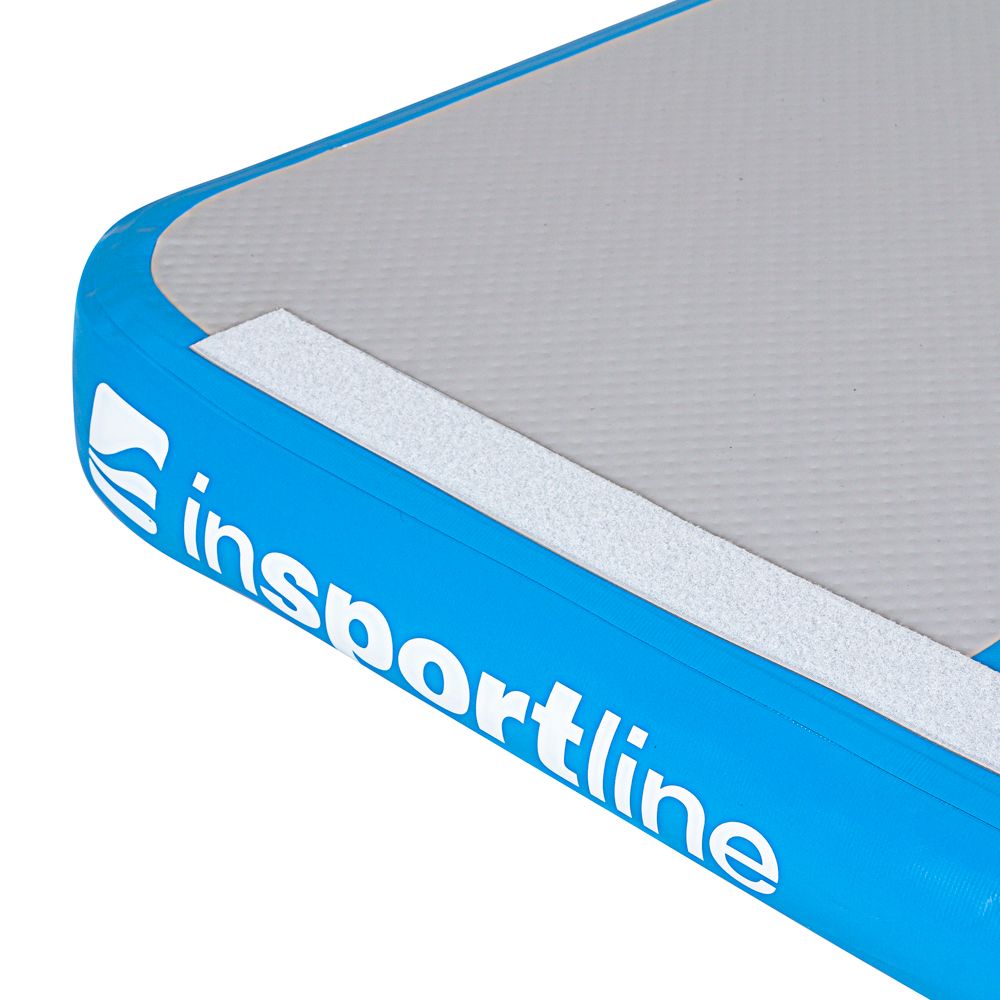 inSPORTline Airstunt Airtrack 400 x 100 x 10 cm – Ekstra lang treningsmatte for krevende øvelser og trygg lek