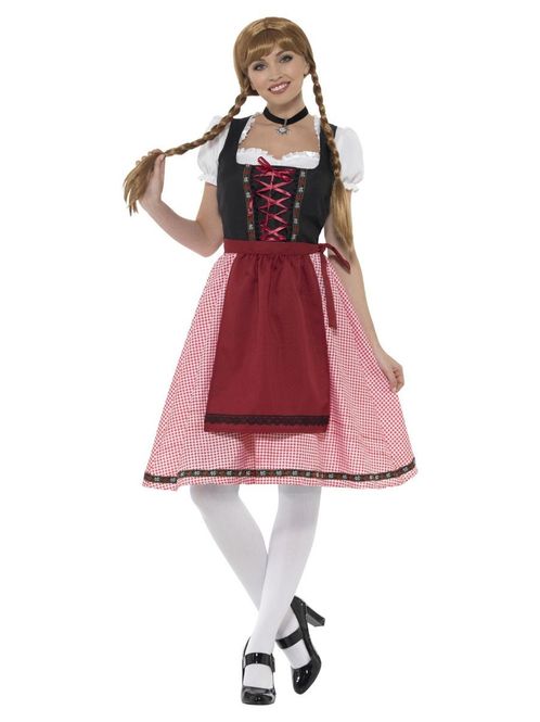 Hovedbilde Bavarian maid oktoberfest kostyme