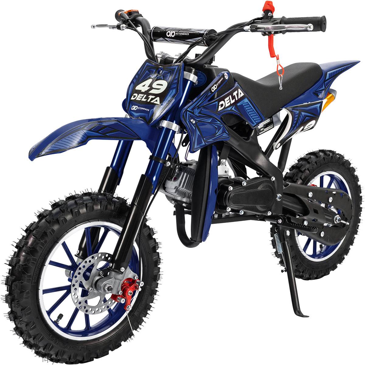 Mini Crossbike Delta 49 cc 2-takt - blå