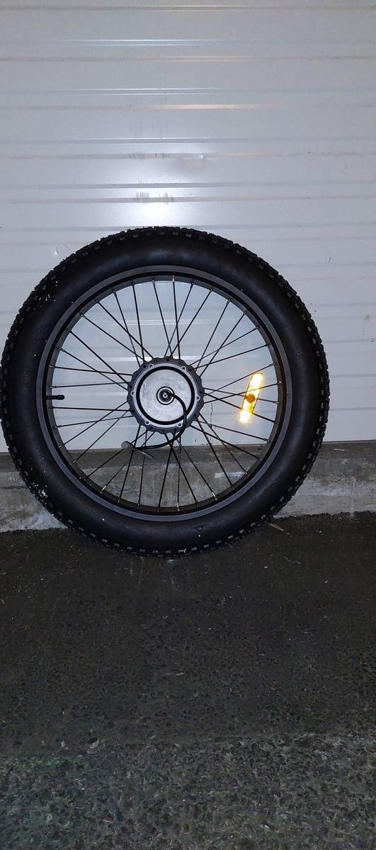 Fronthjul med motor LIA-FJ-E-TRI-01-500w