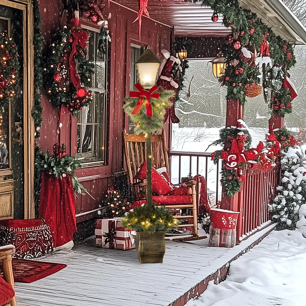 Julelykt 150 cm med 50 varmhvite LED-lys