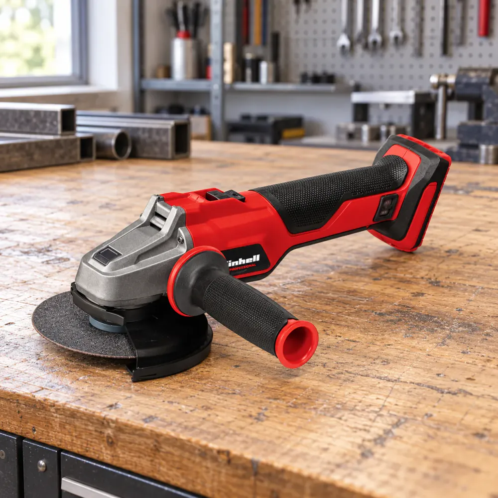 Einhell Professional batteridrevet vinkelsliper AXXIO 18/125 Q
