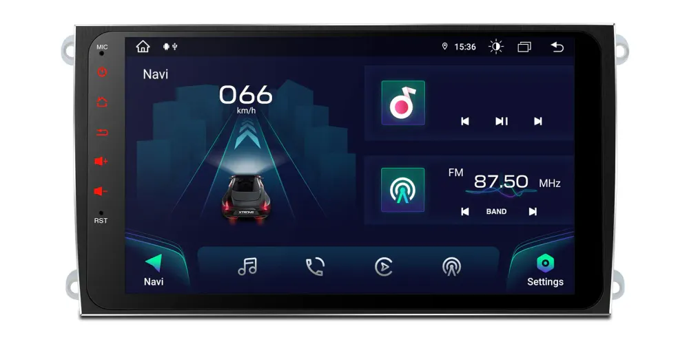 Android 12 bilradio for Porsche Cayenne – Octa-Core, 4GB +
