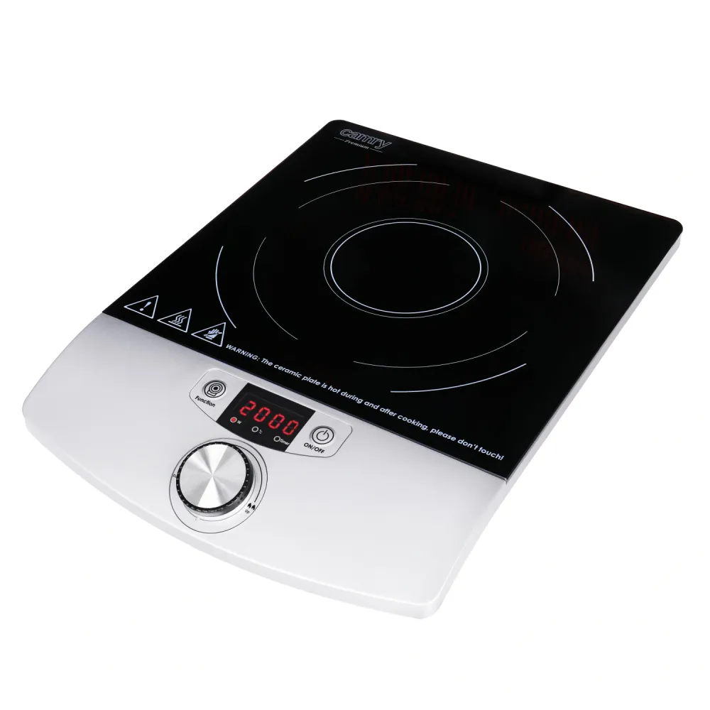Induksjonsplate 2000W med LCD-display
