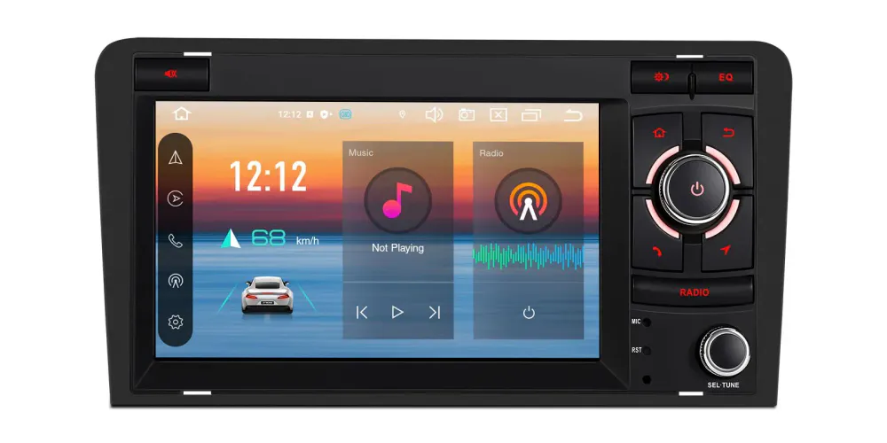 Audi A3-S3-RS3 Android 14 med 4G DAB+ og DSP