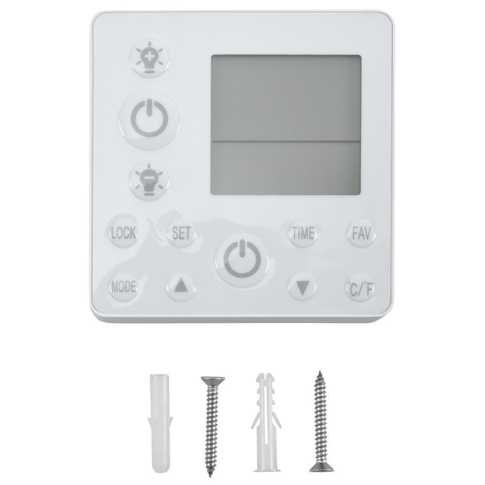 Infrarødt varmepanel for tak 750 W med LED – Heidenfeld HF-HP200