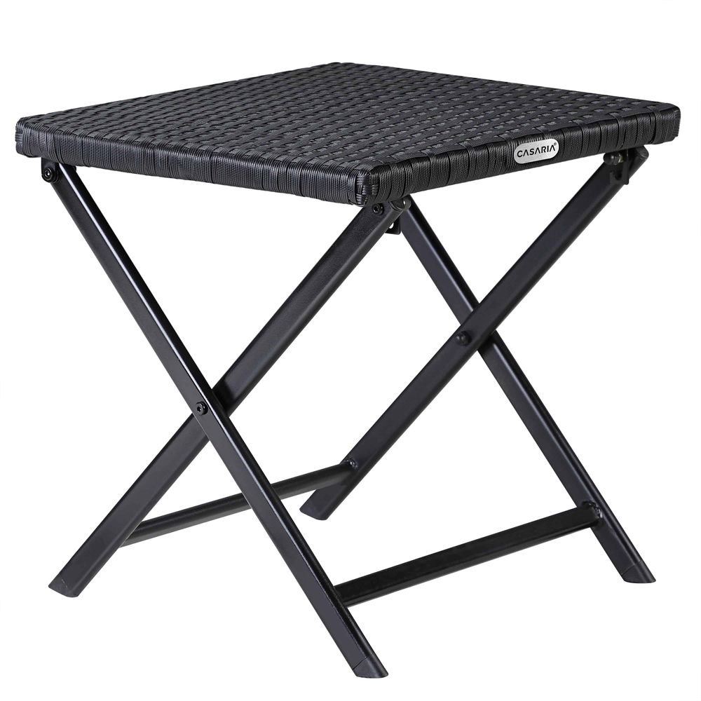 Krakk/bord sammenleggbar Rome svart