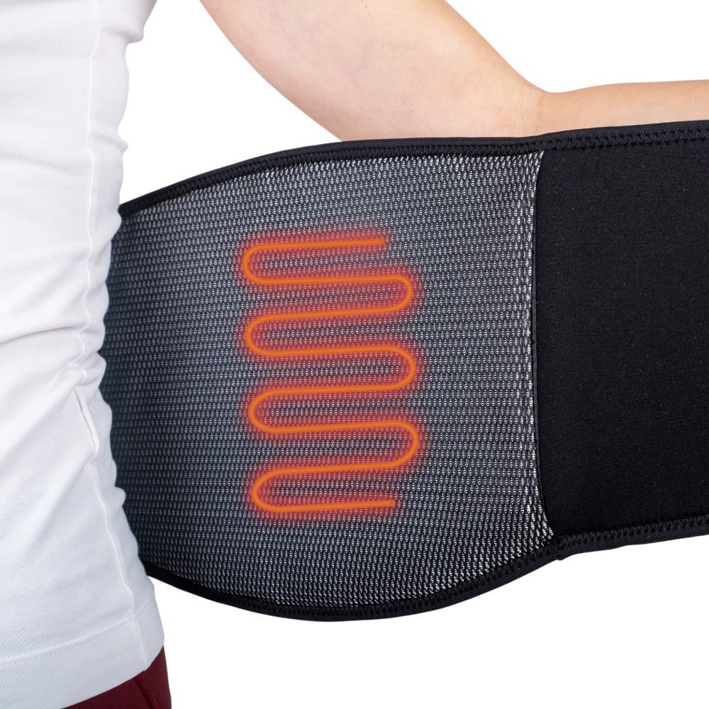Oppvarmet Ryggbelte S–XL - W-TEC HEATbelt