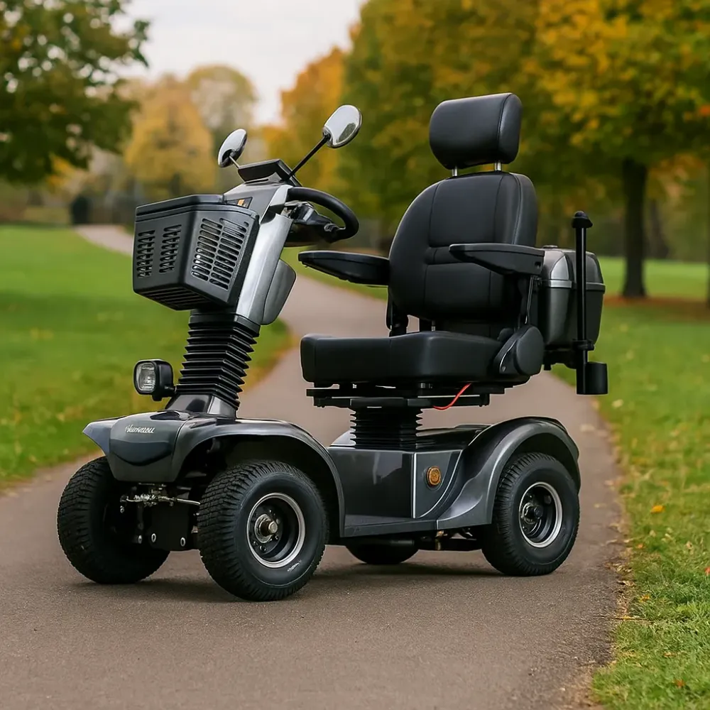 Firehjuls elektrisk scooter inSPORTline Theodor - fargevalg