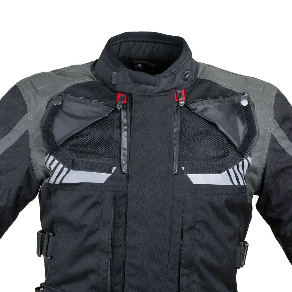 Motorsykkeljakke W-TEC Excellenta Evo - herre