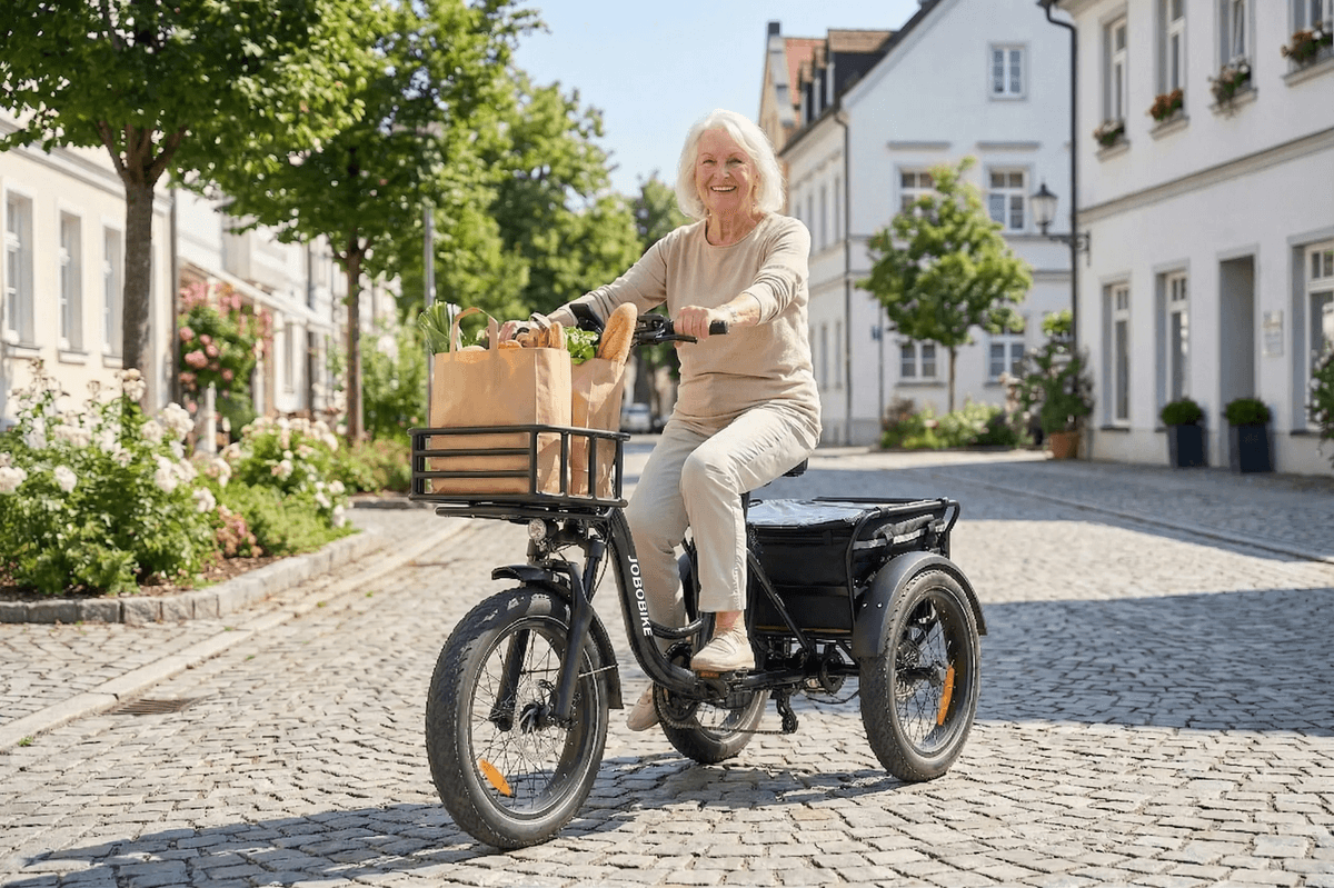 Triker elektrisk fatbike 3hjulssykkel - 85NM - Differensial