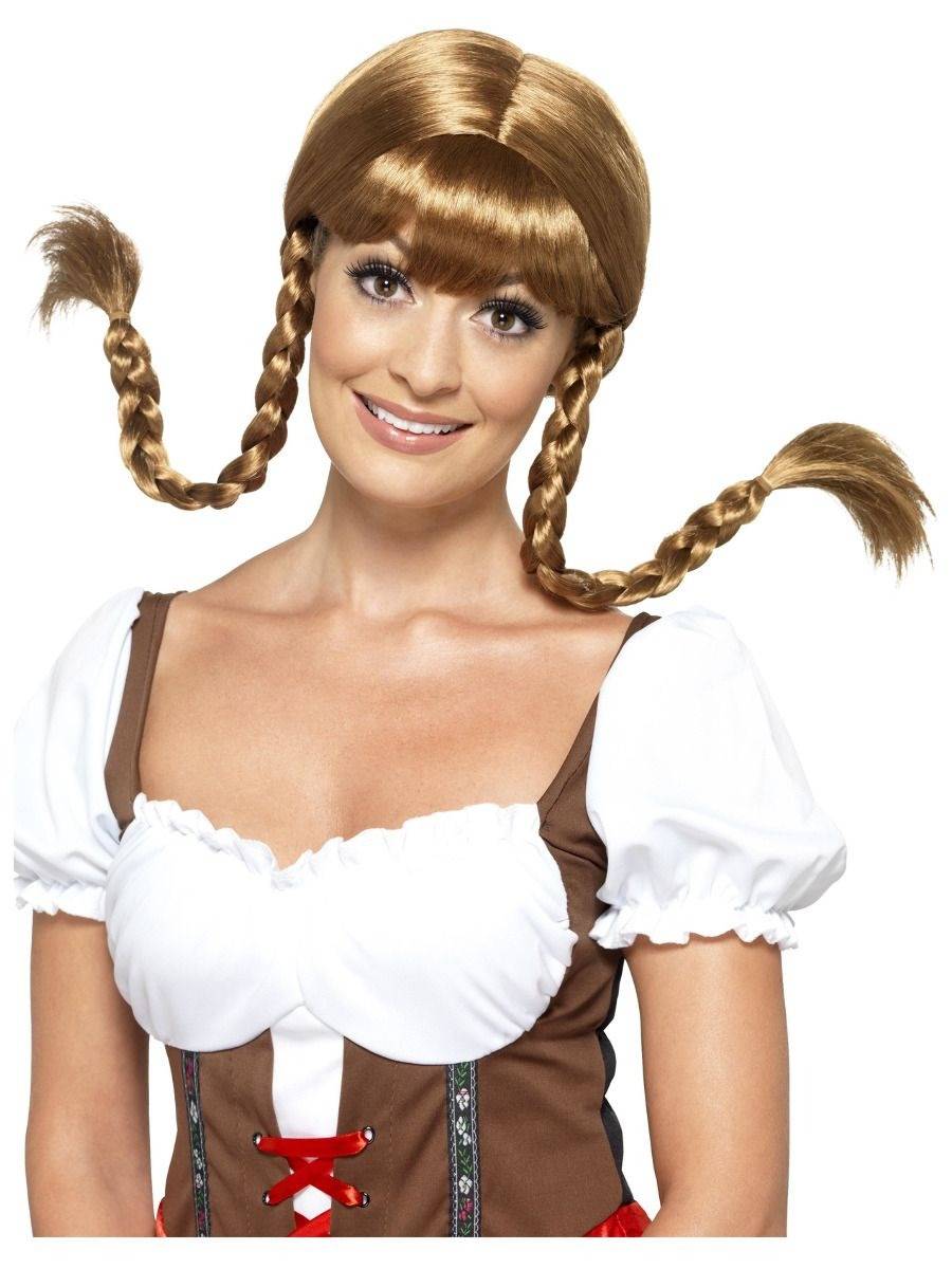 Bavarian babe parykk - brun