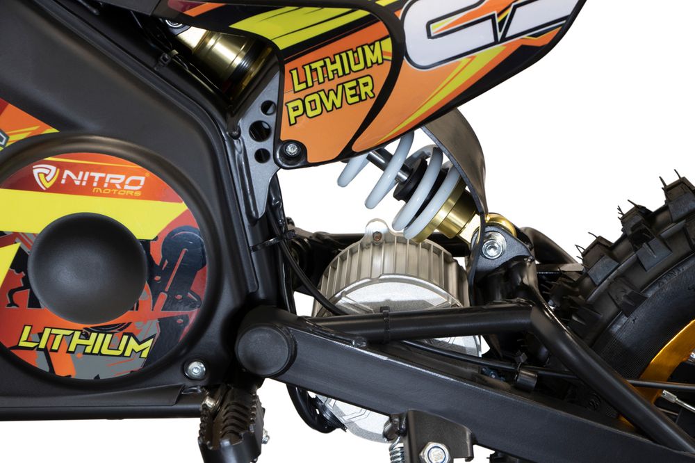 Tiger Eco 1500W el-dirtbike lithium 14/12