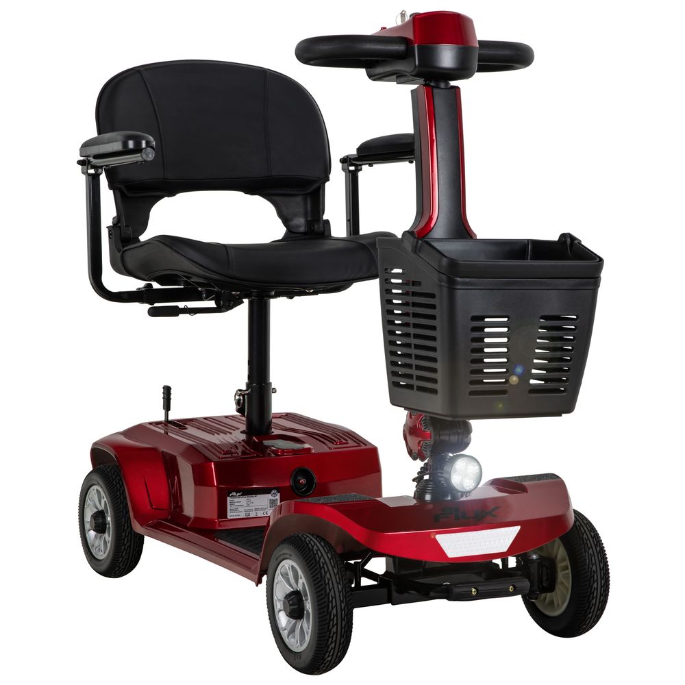 Mobilitetsscooter eFlux M1 - rød/sort