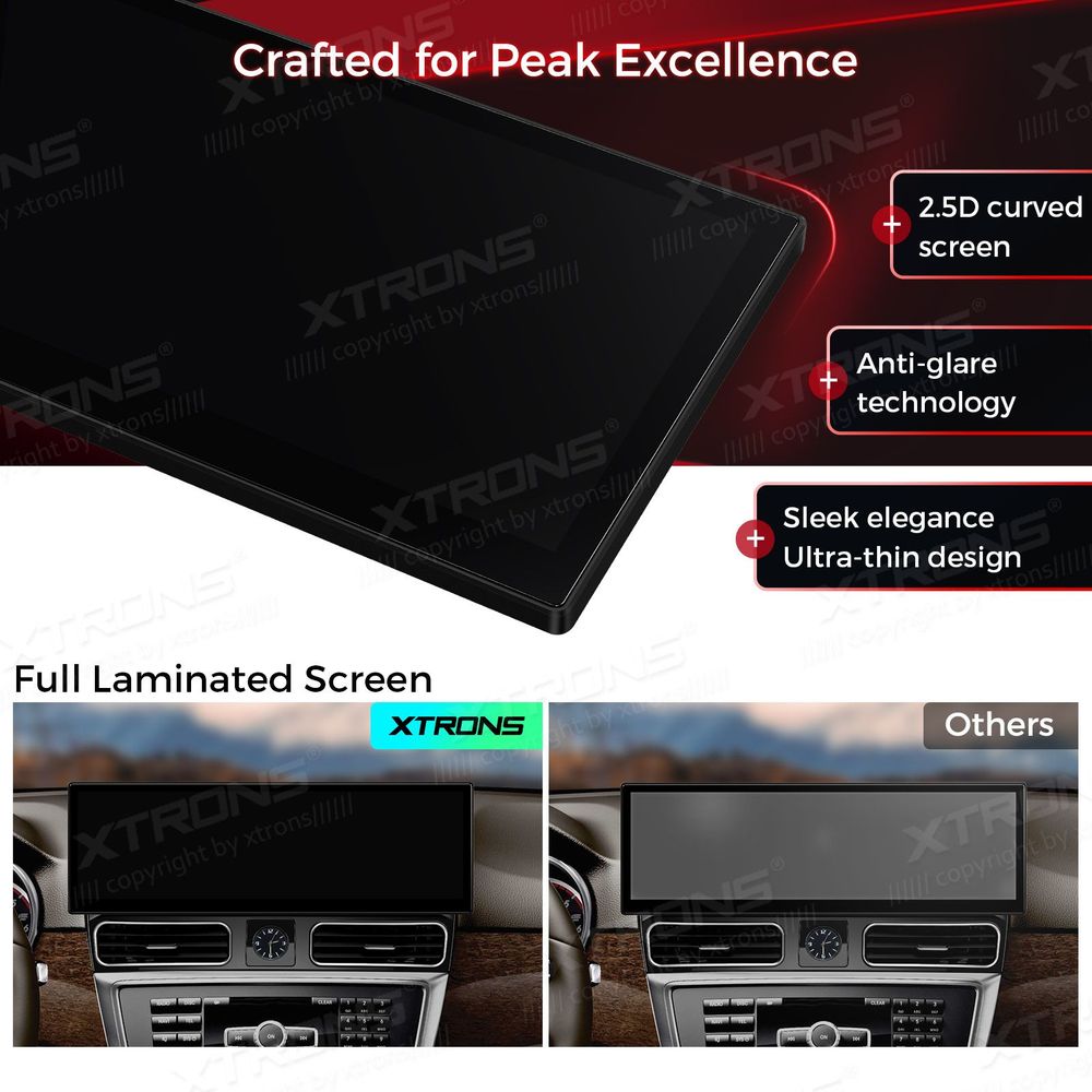 Mercedes-Benz W166 - X166 Android DAB+ Stereo | 14.9
