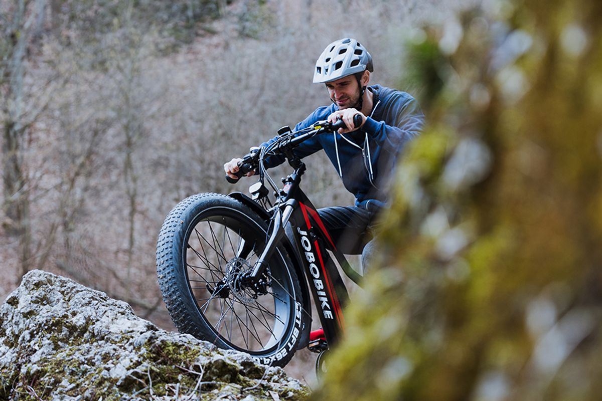 JOBOBIKE Robin elsykkel fatbike 250W - 120km