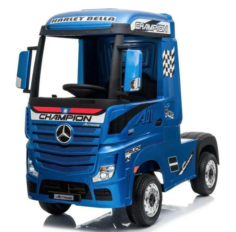 Mercedes Actros 4x4 elektrisk lastebil for barn 190W