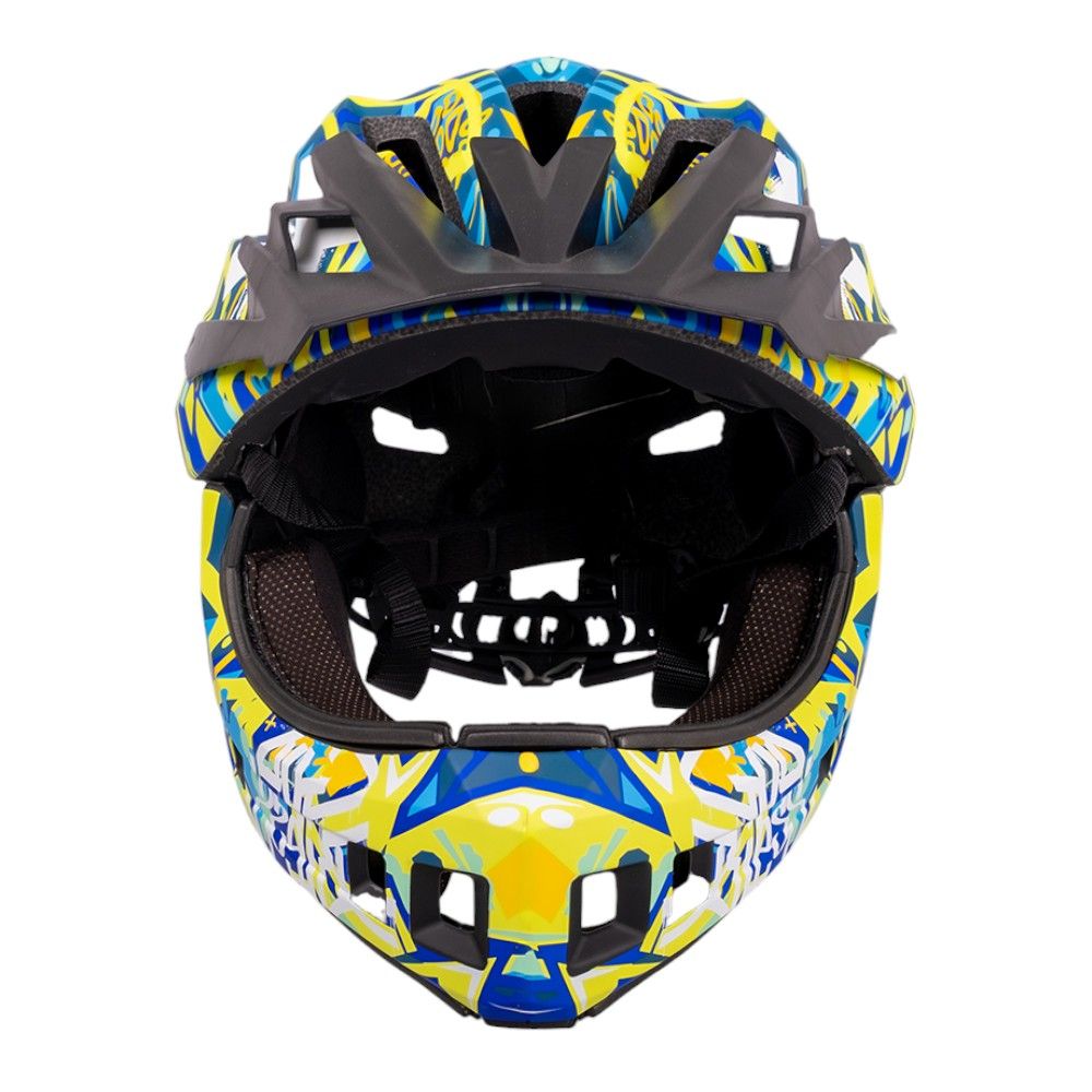 Downhill Hjelm W-TEC Delgada - Freestyle blue